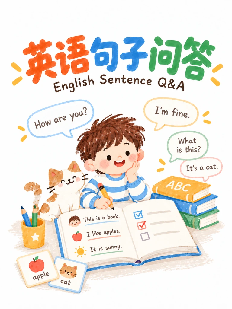 英语句子问答封面